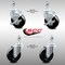Service Caster 4 Inch SS Hard Rubber Wheel Swivel 12mm Threaded Stem Caster Brakes, 2PK SCC-SSTS20S414-HRS-M1215-2-TLB-2 - alternate 3